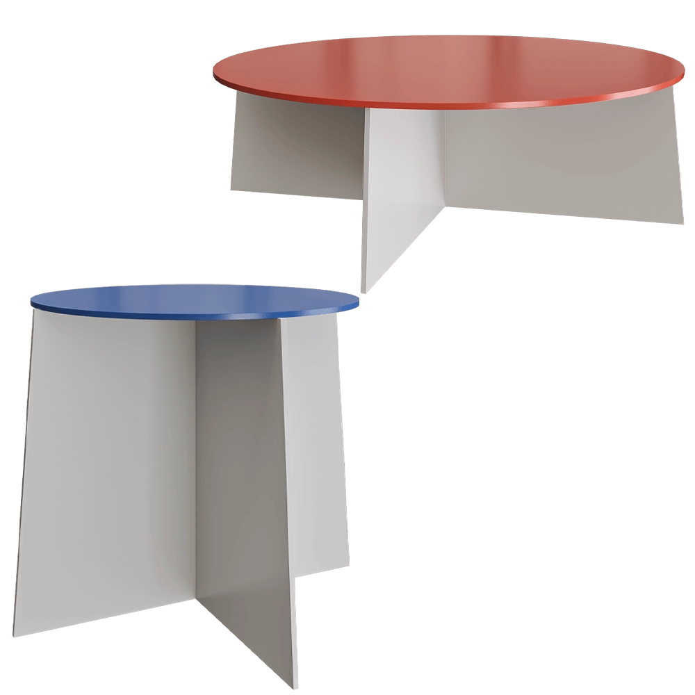 Moca – Coffee table Cross 3D Model