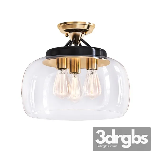 Mod Bowl Ceiling 3D Model Download