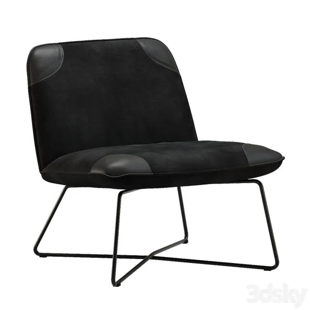 Mod Interiors Flex chair 3D Model Mod Interiors Flex chair 3D Model