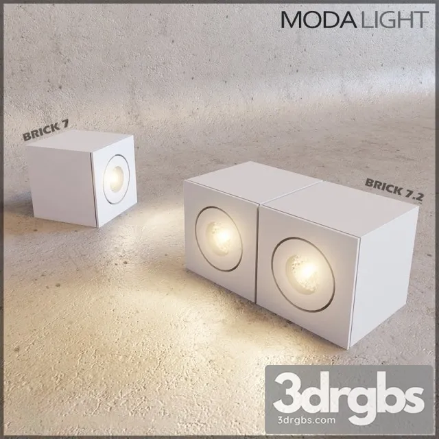 Moda Spot Light 3D Model Download