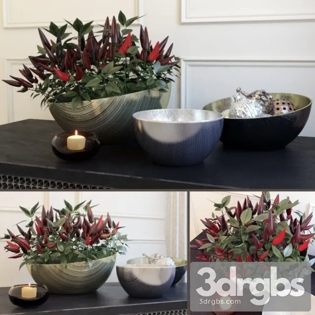 Model Kitchen Garden 3D Model Download