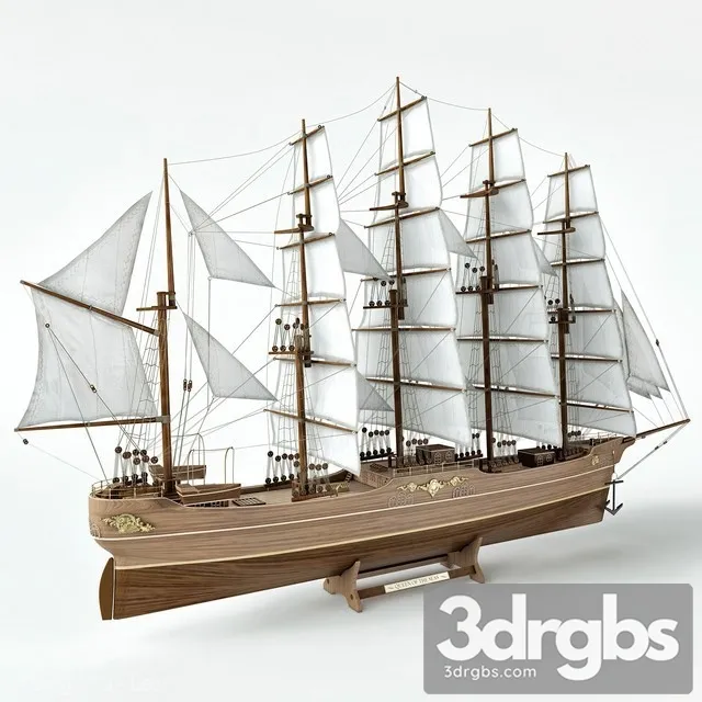 Model Sailboat 3D Model Download