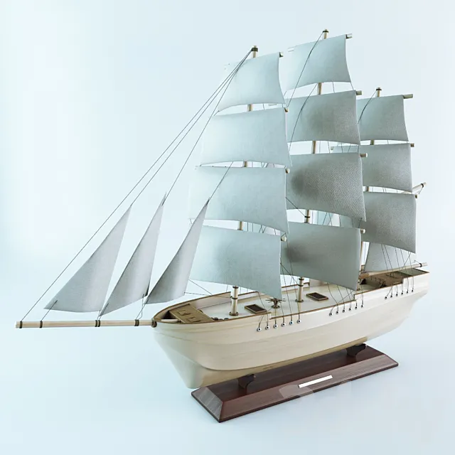 Model Ship 3D Model Model Ship 3D Model