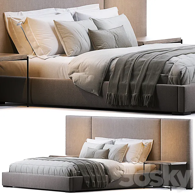 Modena by Restoration Hardware 3D Model Modena by Restoration Hardware 3D Model