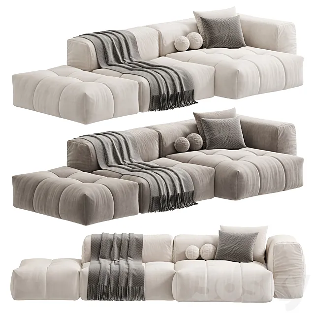 Modena Sofa 3D Model