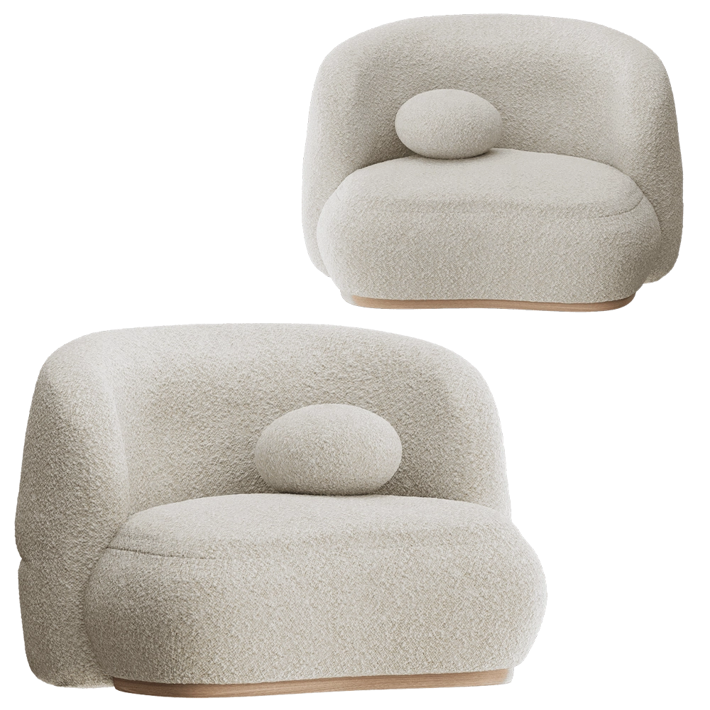 Modenature – Armchair Amado 3D Model