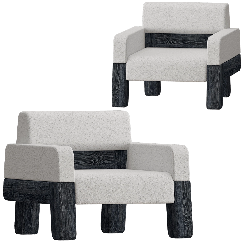 Modenature – Armchair Awaya 3D Model