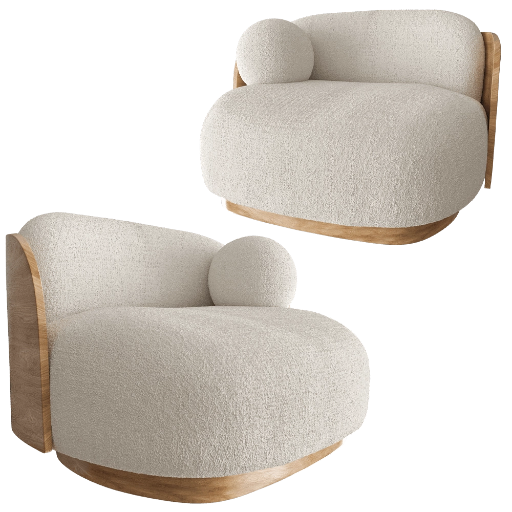 Modenature – Armchair EIDA 3D Model Modenature – Armchair EIDA 3D Model
