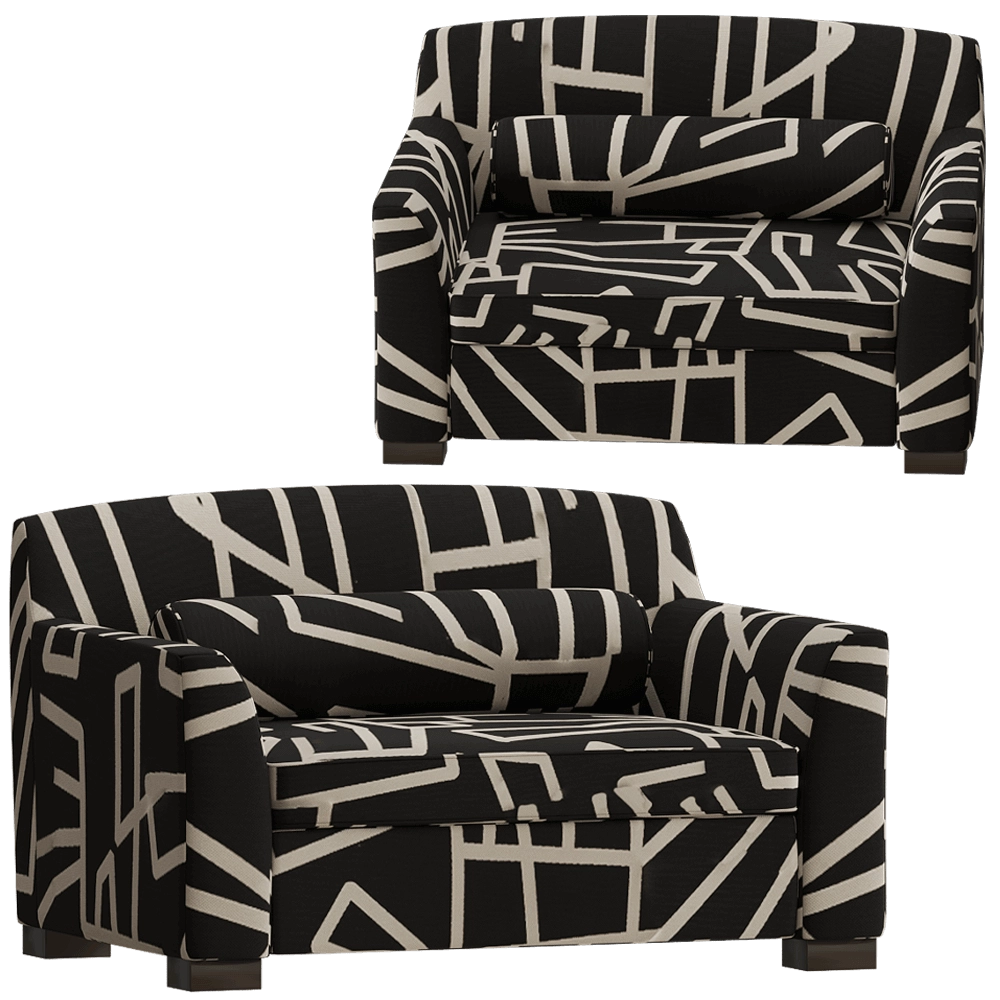 Modenature – Armchair Eridan 3D Model