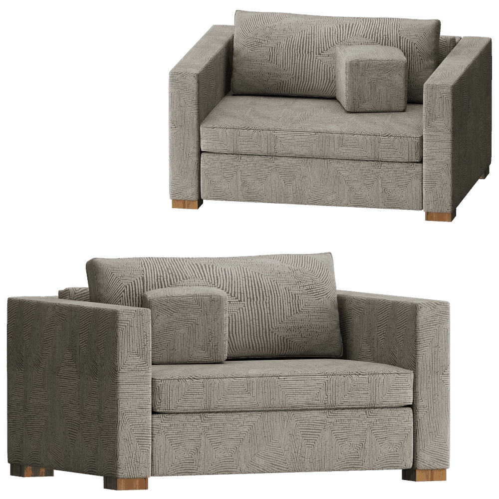 Modenature – Armchair Hector 3D Model