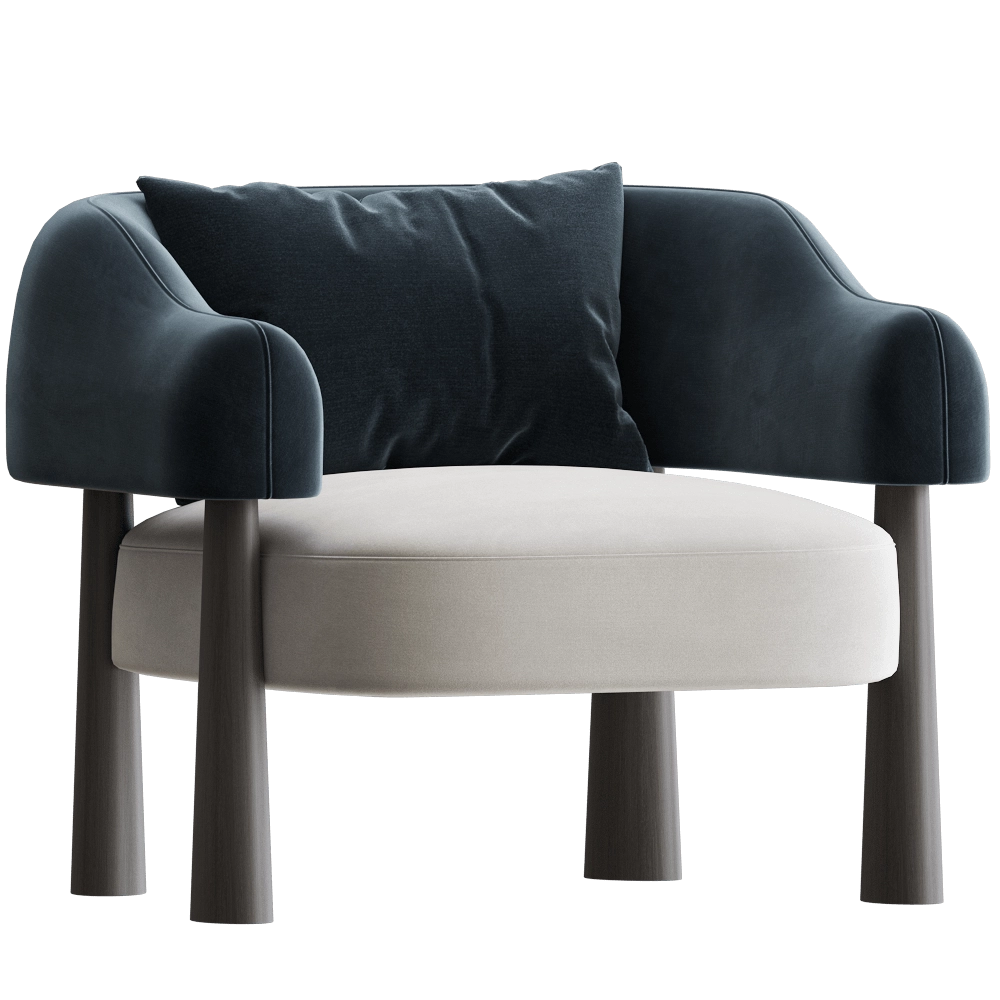 Modenature – Armchair KENDAL #4 3D Model
