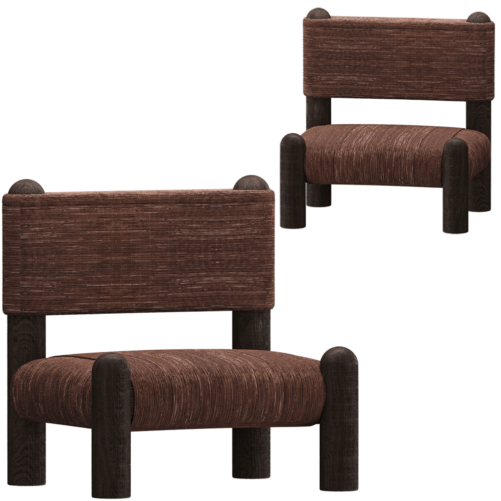 Modenature – Armchair MILLER 3D Model