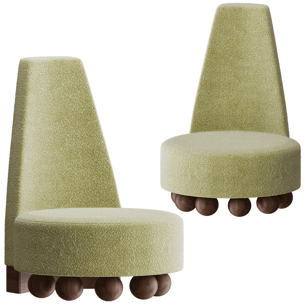 Modenature – Armchair MORIA 3D Model