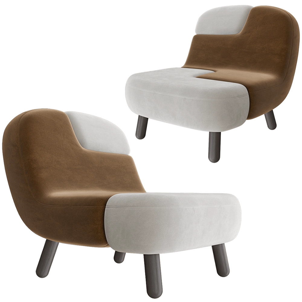 Modenature – Armchair TOBEY 3D Model Modenature – Armchair TOBEY 3D Model