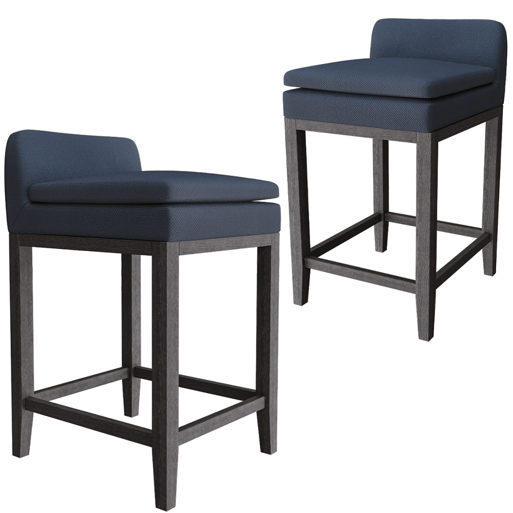 Modenature – Barstool FRANK LOUNGE 3D Model