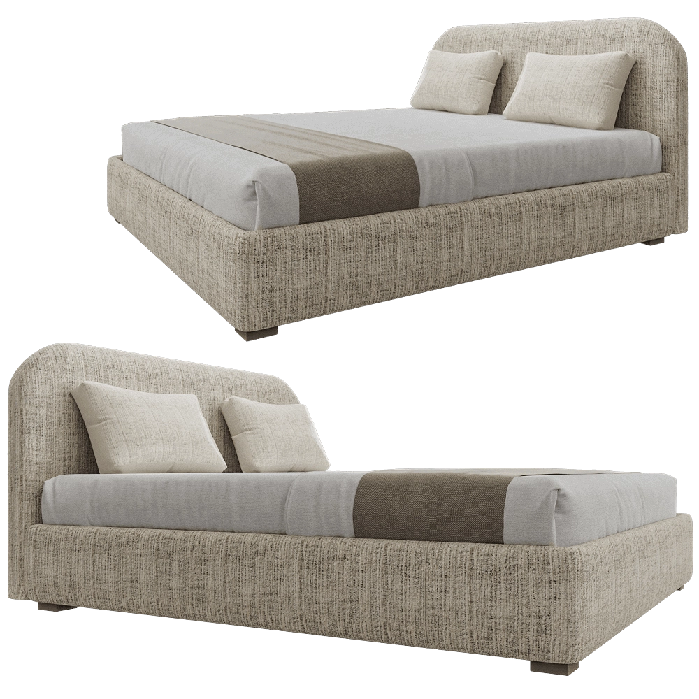 Modenature – Bed SWAN 3D Model Modenature – Bed SWAN 3D Model