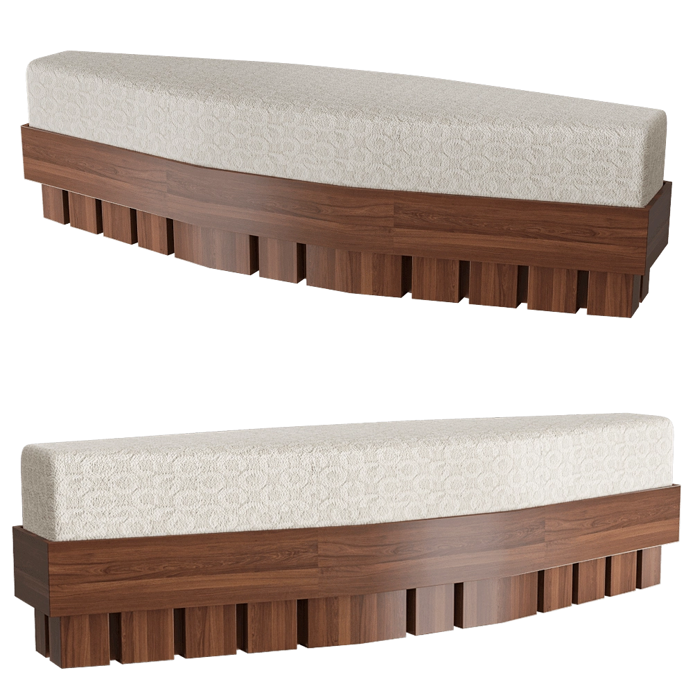 Modenature – Bench ANTHEA 3D Model Modenature – Bench ANTHEA 3D Model