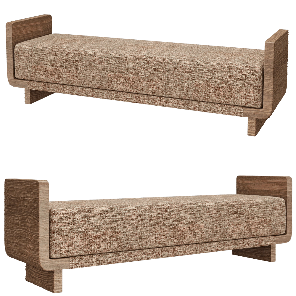 Modenature – Bench TOMIRIS 3D Model Modenature – Bench TOMIRIS 3D Model