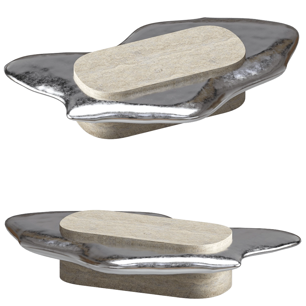 Modenature – Coffee table CHAI 3D Model Modenature – Coffee table CHAI 3D Model