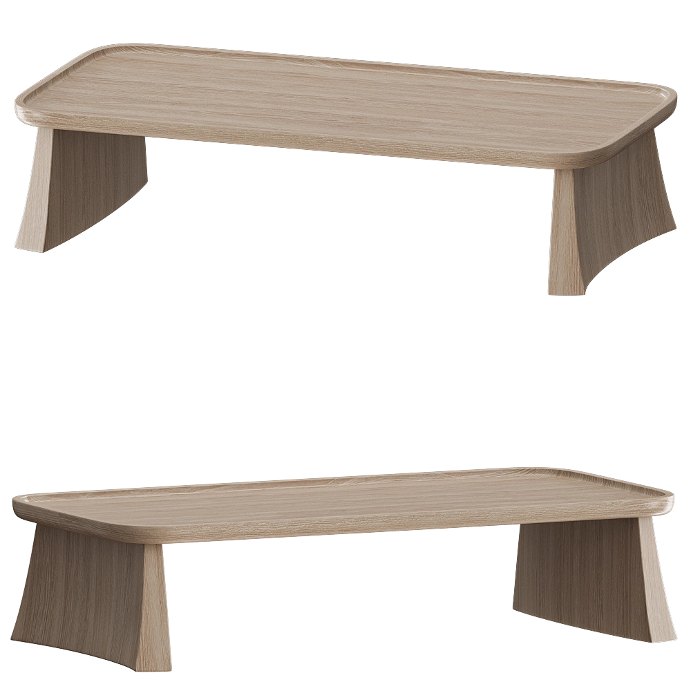 Modenature – Coffee table Sandcastle 3D Model Modenature – Coffee table Sandcastle 3D Model