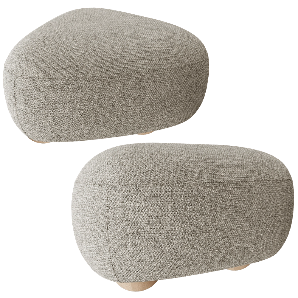 Modenature – Pouf SIROKKO 3D Model Modenature – Pouf SIROKKO 3D Model