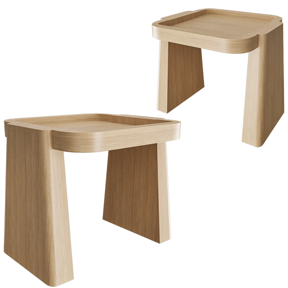Modenature – Side table AWAYA 3D Model Modenature – Side table AWAYA 3D Model