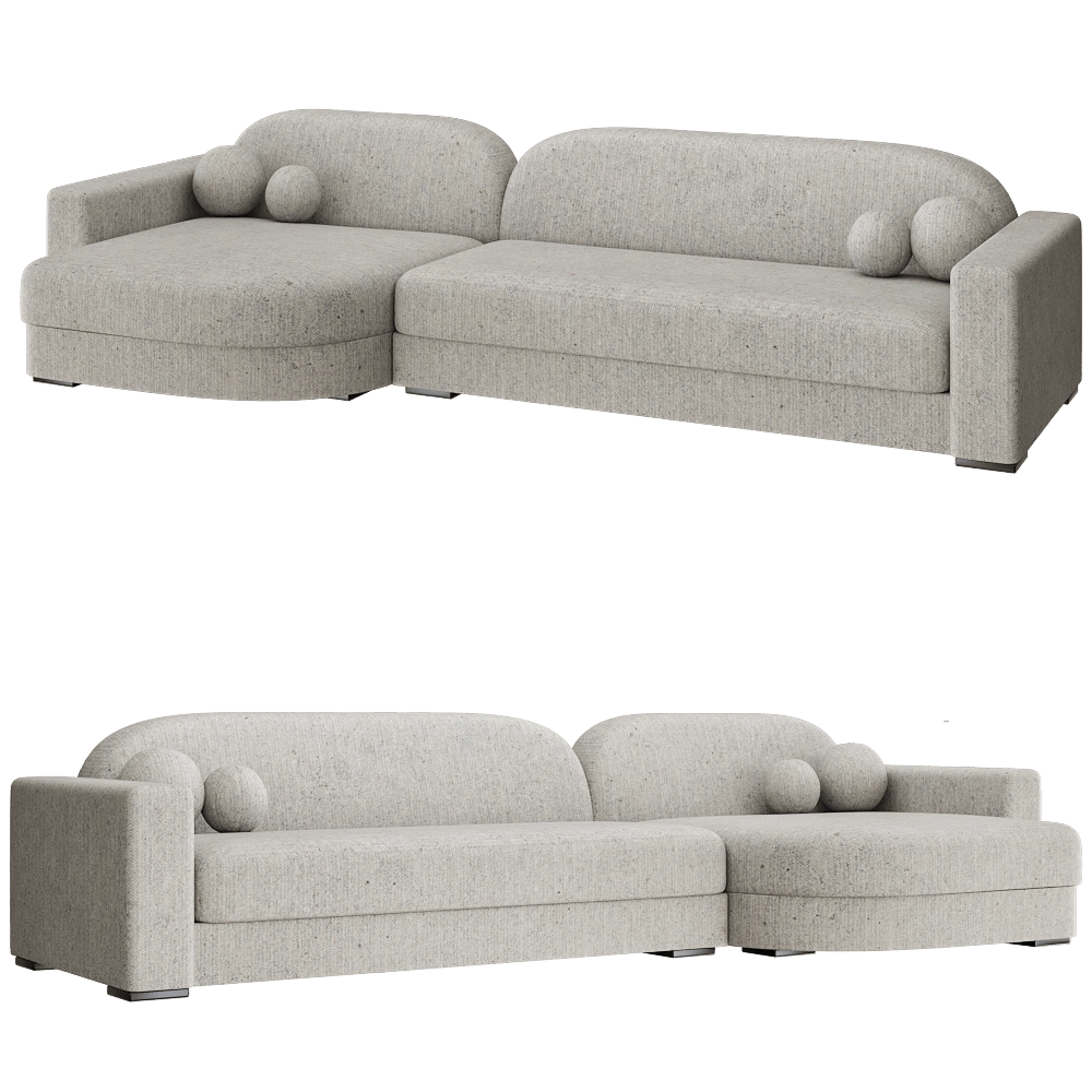 Modenature – Sofa JACASTA 3D Model Modenature – Sofa JACASTA 3D Model