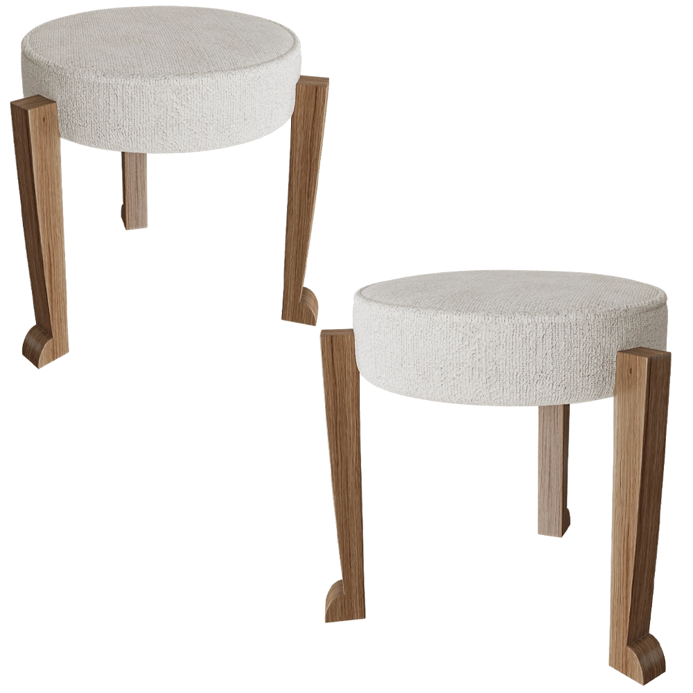 Modenature – Stool MENINA 3D Model Modenature – Stool MENINA 3D Model