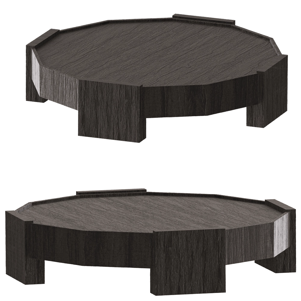 Modenature – Table Ozawa Lounge 3D Model Modenature – Table Ozawa Lounge 3D Model