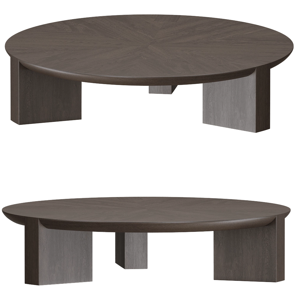 Modenature – Table Round Ramatuelle 3D Model Modenature – Table Round Ramatuelle 3D Model