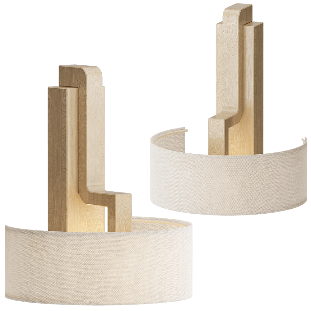 Modenature – Wall lamp MOUKTI SCONCE 3D Model