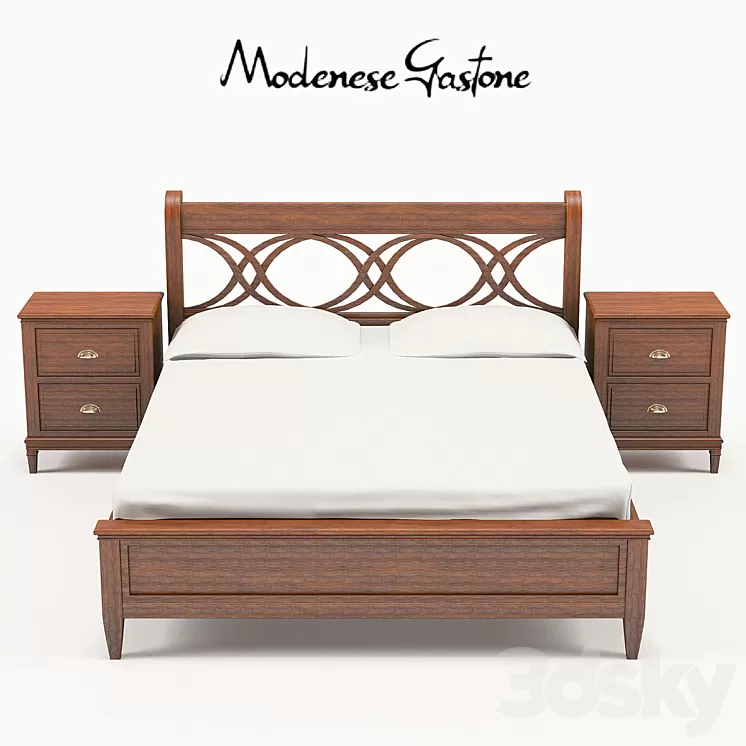 Modenese Gastone art 5288 5289 3D Model