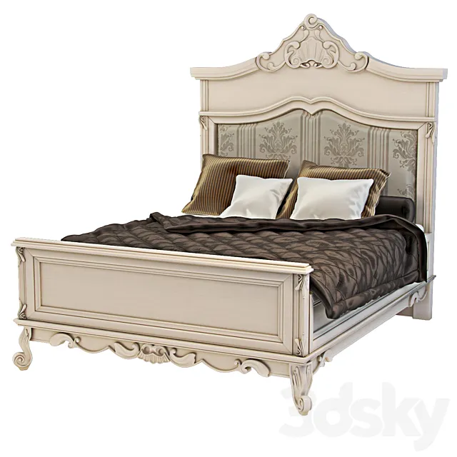 Modenese Gastone Cama 3D Model Modenese Gastone Cama 3D Model