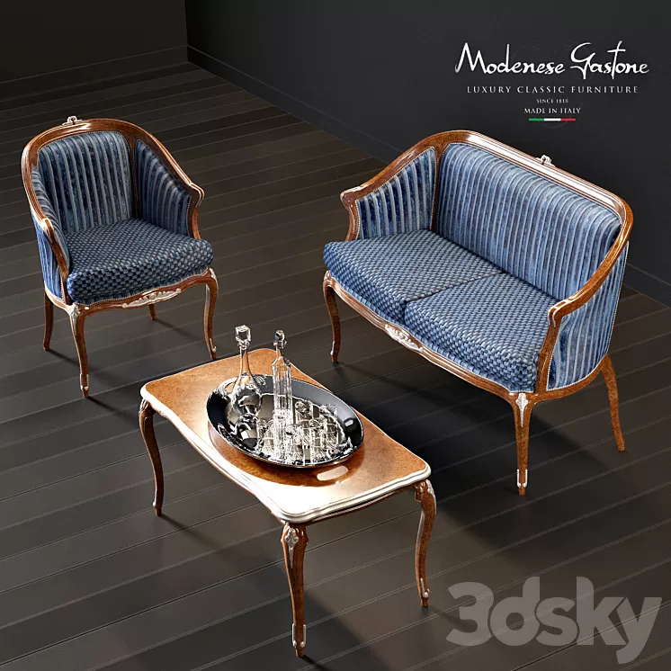 Modenese Gastone Casanova collection 3D Model Modenese Gastone Casanova collection 3D Model