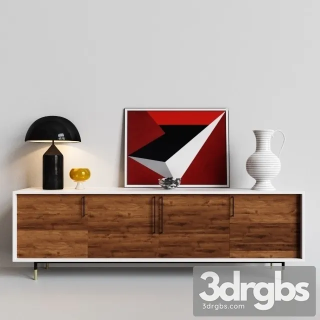 Moderm Cabinet Ct 70 3D Model Download