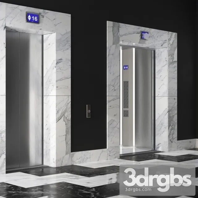 Moderm Elevator 3D Model Download