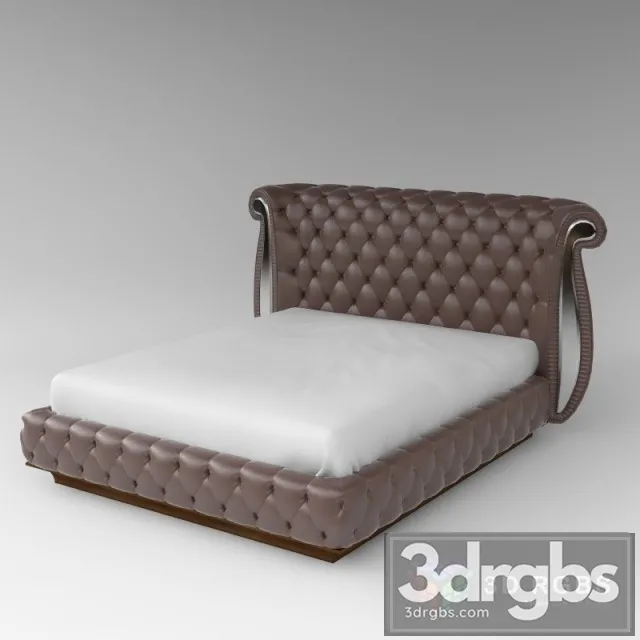 Moderm Leather Bed 3D Model Download Moderm Leather Bed 3D Model Download