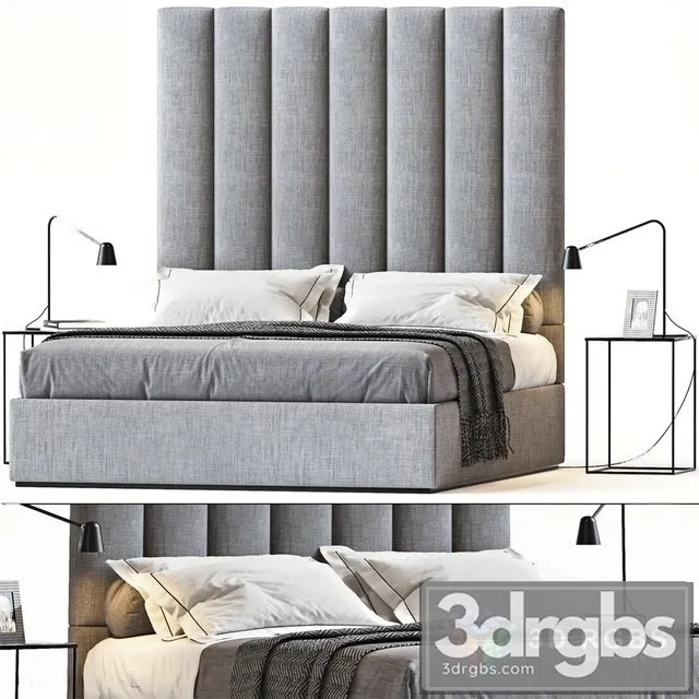 Moderm Luxury Bed 8 3D Model Download Moderm Luxury Bed 8 3D Model Download