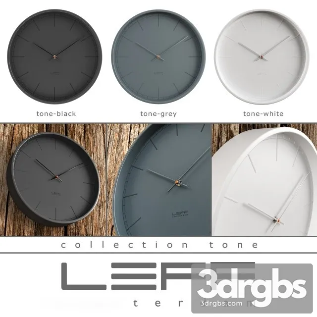 Moderm Wall Clock 3D Model Download