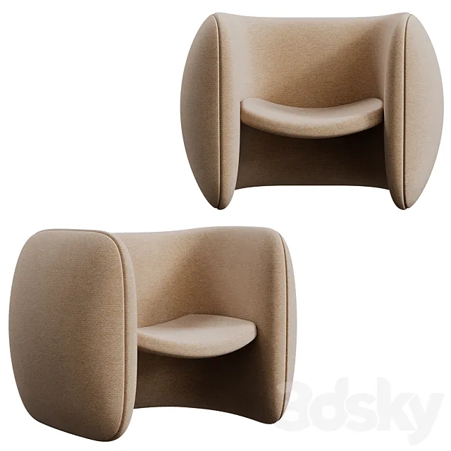 Modern armchair 3DModel
