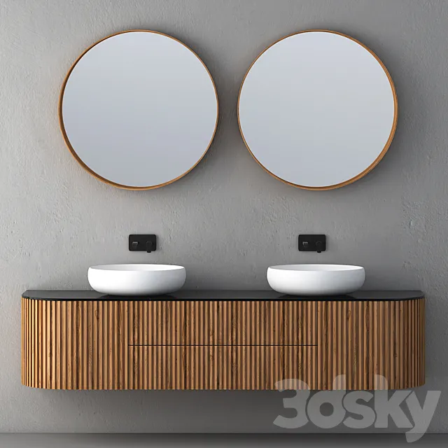 Modern Bathroom Cabinet | No. 103 3DModel Modern Bathroom Cabinet | No. 103 3DModel