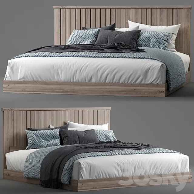 Modern bed 13 3DModel Modern bed 13 3DModel
