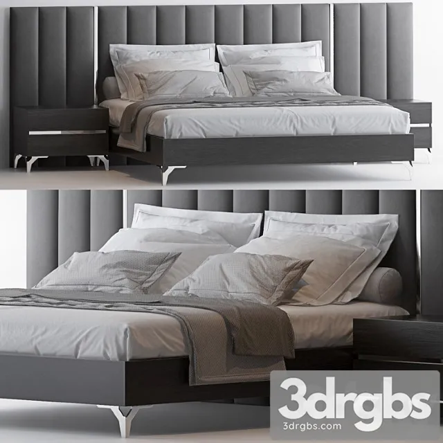 Modern bed 2 3D Model Download Modern bed 2 3D Model Download