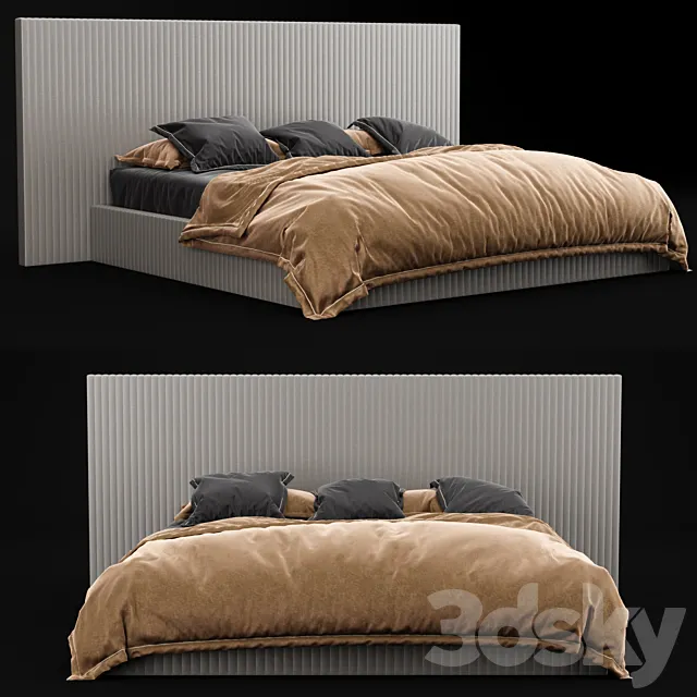 Modern bed 9 3DModel Modern bed 9 3DModel