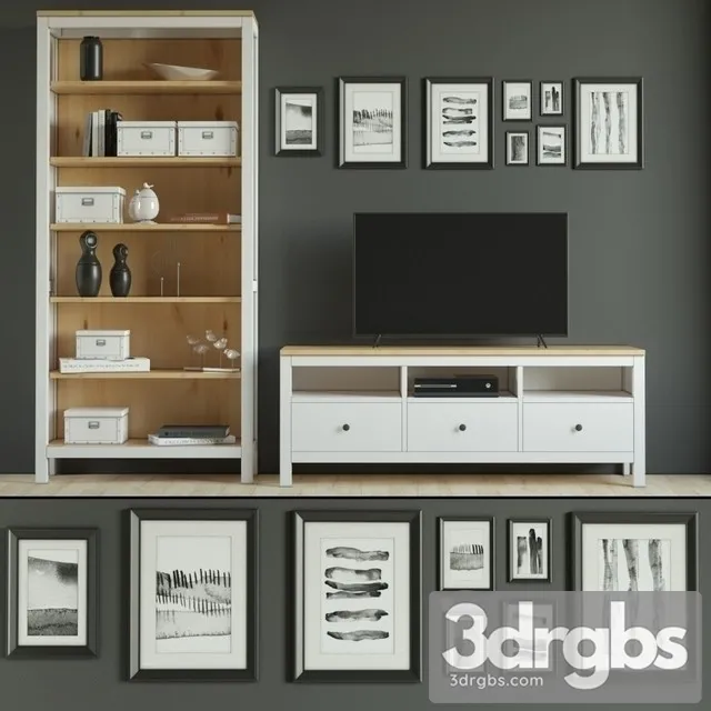 Modern Cabinet 3D Model Download