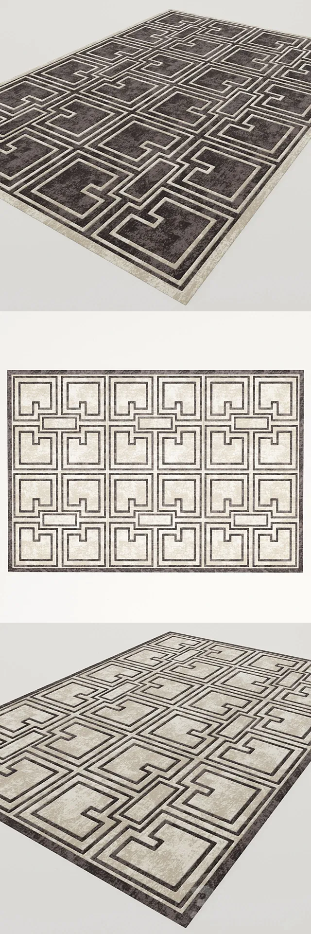 Modern carpet ?1 3DModel Modern carpet ?1 3DModel