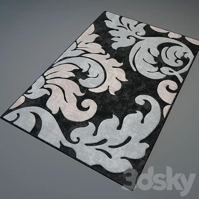 Modern carpet ?10 3DModel Modern carpet ?10 3DModel