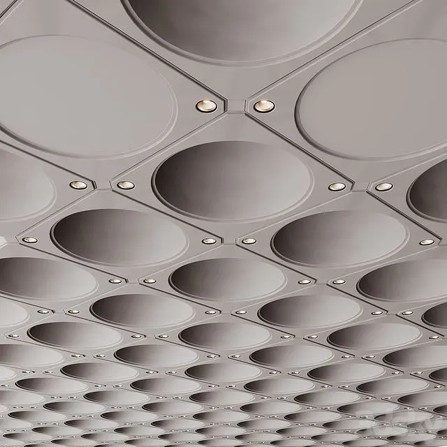 Modern Ceiling Design 3D Model