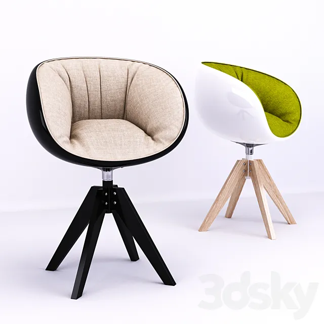 Modern Chair WH 3D Model