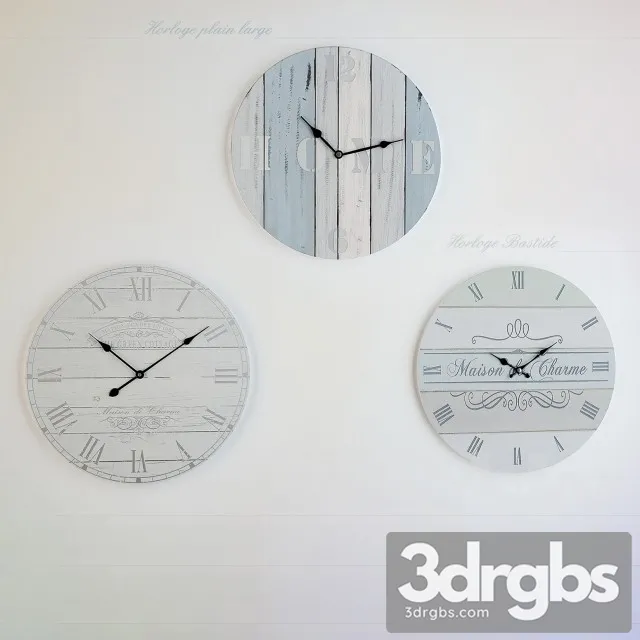Modern Clock 11 3D Model Download